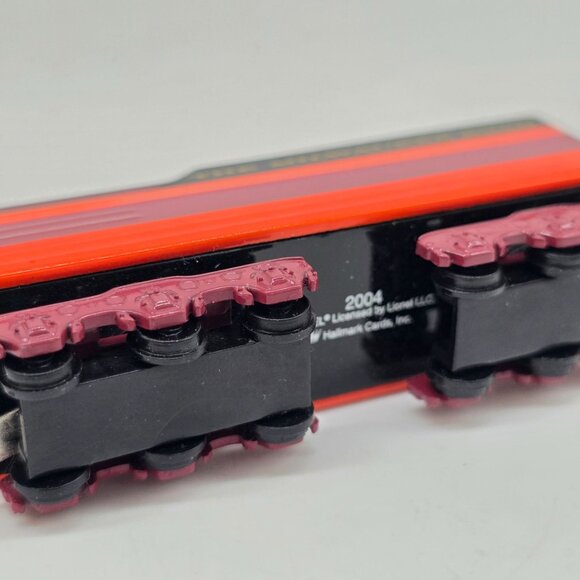 Lionel Hiawatha Tender Train Ornament Hallmark Keepsake 2014 Red & Black - Picture 9 of 12